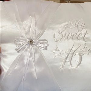 Sweet 16 shoes pillow